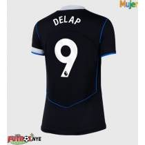 Camiseta Chelsea Liam Delap #9 Tercera Equipación para mujer 2025-26 manga corta